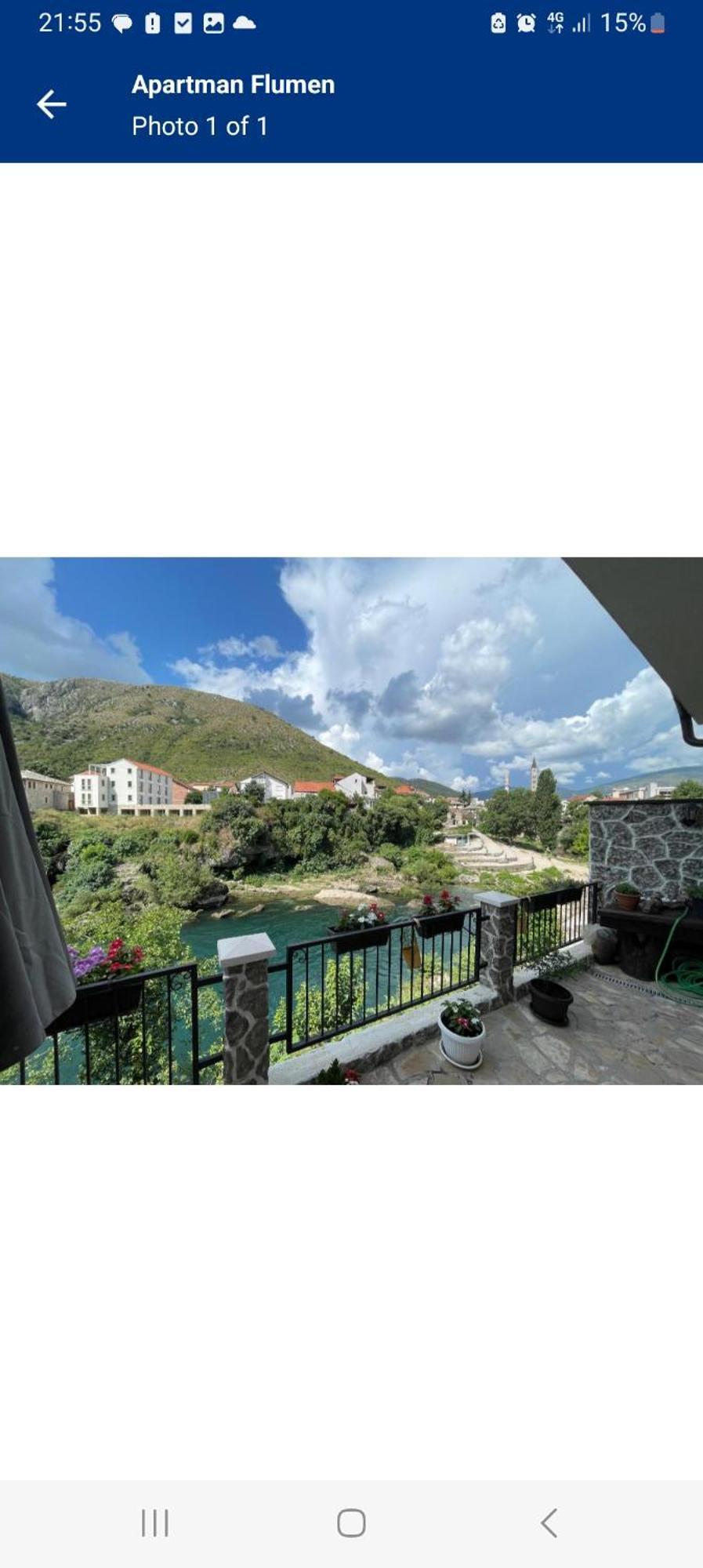 Apartman Flumen Mostar Esterno foto